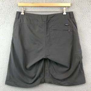 Patagonia Shorts Mens size 34 Gray Nylon outdoor